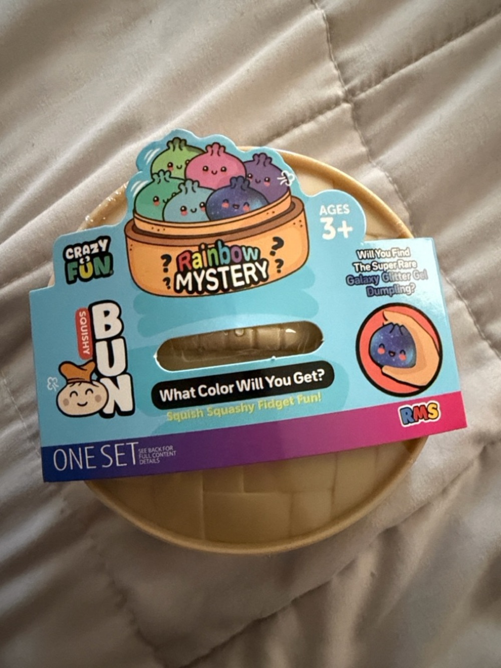 Rainbow Mystery Squishy Bun - squishy dumpling